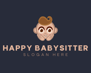 Newborn Baby Boy logo design