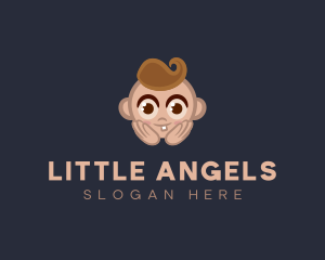 Newborn Baby Boy logo design