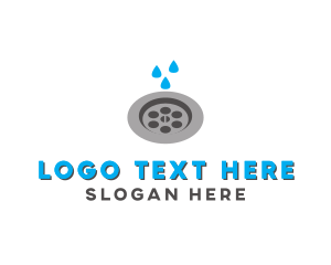 Plumbing Water Drain Drainage logo