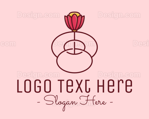 Fancy Bloom Flower Logo