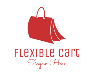 Paper Folder Bag logo design