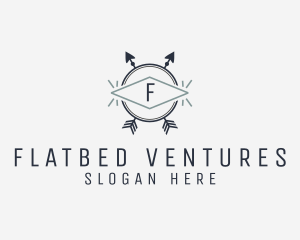 Generic Hipster Arrow Adventure logo design