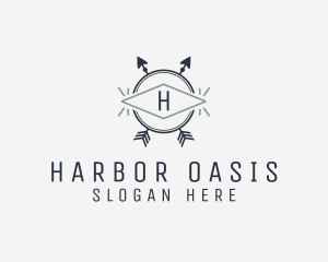 Generic Hipster Arrow Adventure logo design