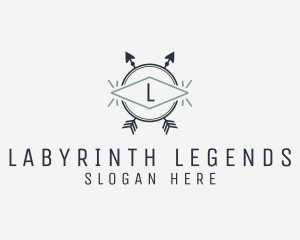 Generic Hipster Arrow Adventure logo design