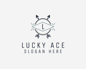 Generic Hipster Arrow Adventure logo design