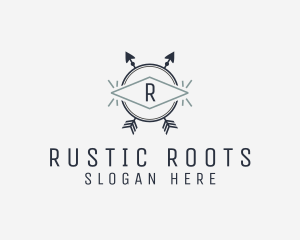 Generic Hipster Arrow Adventure logo design