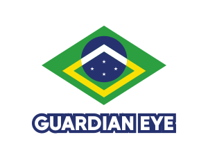 Brazil Flag Symbol Logo