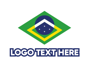 Symbol - Brazil Flag Symbol logo design