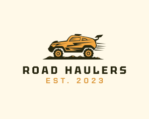 Off Road Racing Vehicle logo design