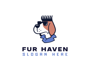 Dog Comb Hair logo