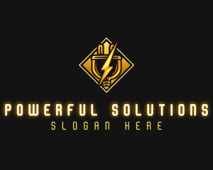 Plug Power Electric logo design