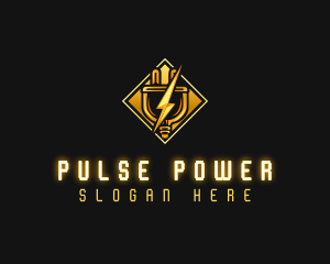 Plug Power Electric logo design