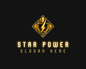 Plug Power Electric logo design