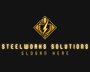 Plug Power Electric logo design