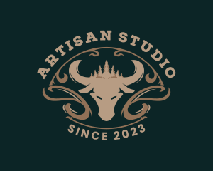 Outdoor Bull Ranch logo design