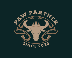 Outdoor Bull Ranch logo design