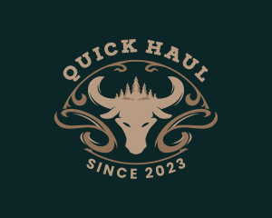 Outdoor Bull Ranch logo design