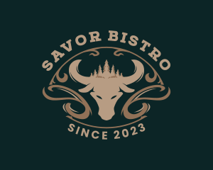 Outdoor Bull Ranch logo design