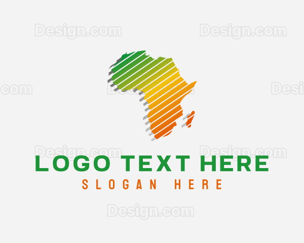 African Safari Tourism Logo