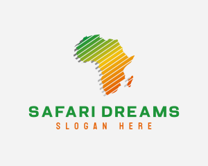 African Safari Tourism logo design