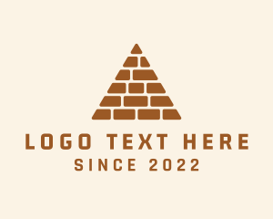 Brick Pyramid Construction  logo