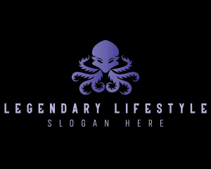 Octopus Tentacles Kraken logo