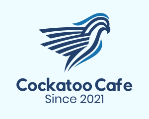 Blue Tropical Cockatoo logo
