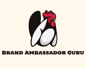 Big Chicken Rooster logo design