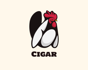 Big Chicken Rooster logo design