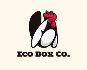 Big Chicken Rooster logo design