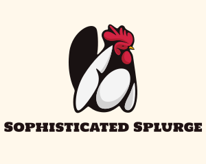 Big Chicken Rooster logo design