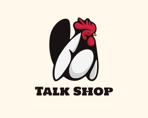 Big Chicken Rooster logo design