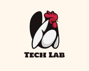 Big Chicken Rooster logo design