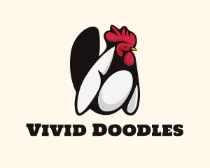 Big Chicken Rooster logo design