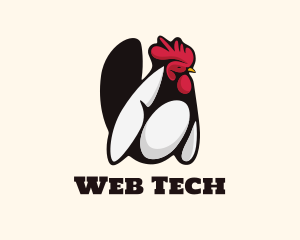 Big Chicken Rooster logo design