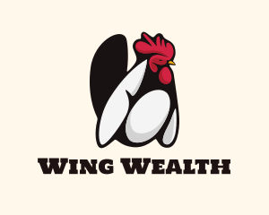 Big Chicken Rooster logo design