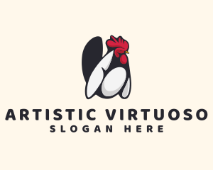 Big Chicken Rooster logo design