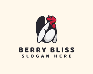 Big Chicken Rooster logo design