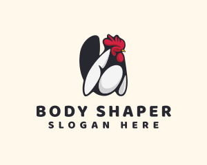 Big Chicken Rooster logo design