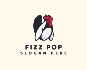 Big Chicken Rooster logo design