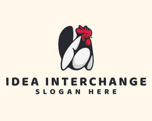 Big Chicken Rooster logo design