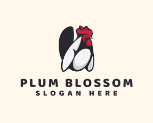 Big Chicken Rooster logo design