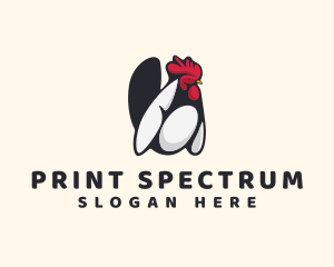 Big Chicken Rooster logo design