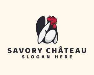 Big Chicken Rooster logo design