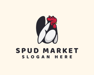 Big Chicken Rooster logo design