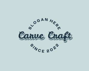 Cursive Business Craft logo design