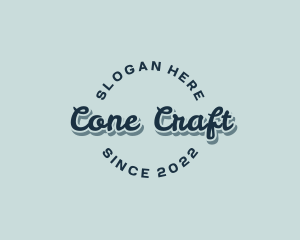 Cursive Business Craft logo design