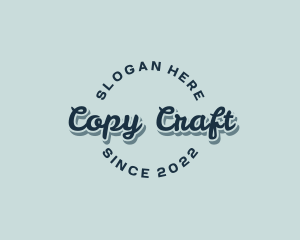 Cursive Business Craft logo design