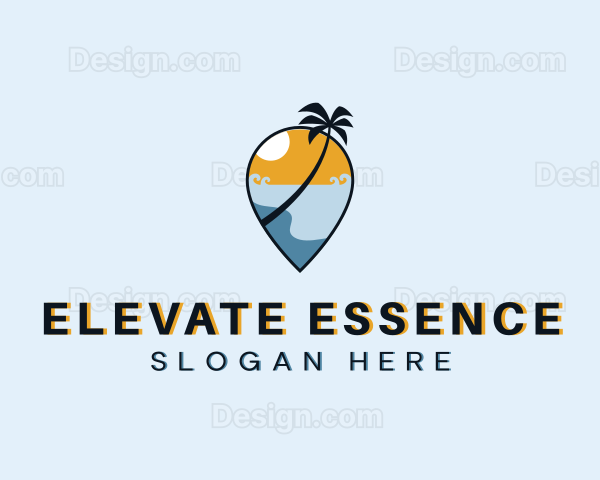 Travel Beach Resort Logo