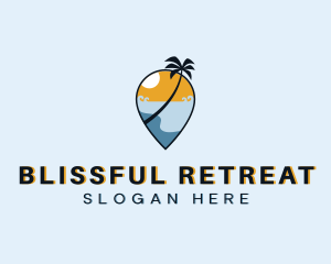 Travel Beach Resort  Logo